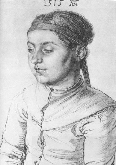 Albrecht Durer Portrait of a Girl oil painting picture